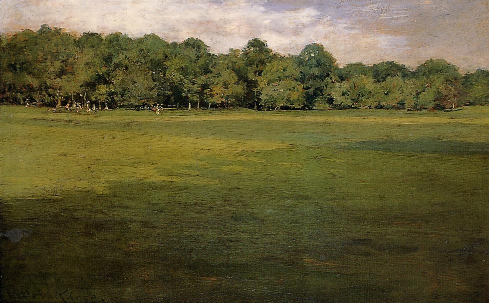 William Merritt Chase Croquet Lawn, Prospect Park